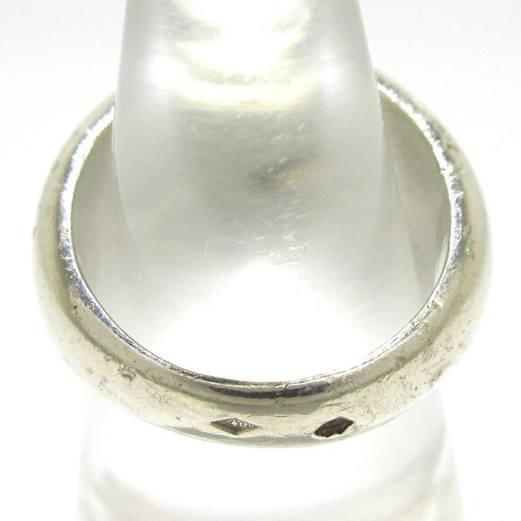 Auth HERMES Selle Silver Gold Hardware Ring #5 - Picture 6 of 6